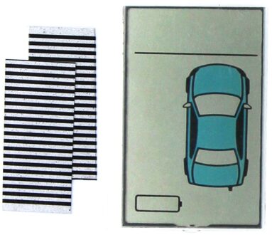 Flexibele Kabel Rusland Versie ZX925 Lcd Display Voor Sheriff ZX-925 Zebra Strepen Lcd Afstandsbediening Twee Weg Auto Alarm Systeem