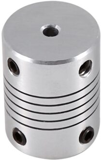 Flexibele Klem Jaw 3D Printer Askoppeling Cnc Stappenmotor Koppeling Encoder Connector Aluminium Router 6x6.35mm