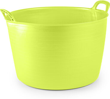 Flexibele kuip of emmer - groen - 75 liter - stevig kunststof - 58 x 55 cm - Extra groot