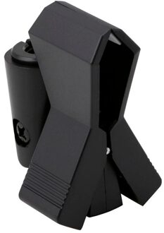 Flexibele Microfoon Mic Stand Accessoire Plastic Klem Clip Houder Zwart Wxta