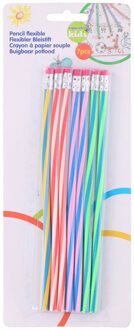 Flexibele potloden set van 7x - Kleurpotlood Multikleur
