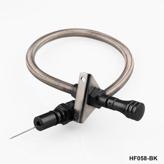 Flexibele Rvs 350 Transmissie Peilstok Modificatie 530 Mm Test Peilstok TH350 Tranny Sbc Bbc Trans Voor Chevy zwart