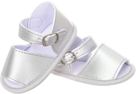 Flexibele sandalen met gespsluiting LPG31231 baby - maat Zilver