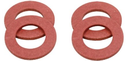 Flexibele slangpakking, gevulkaniseerde vezel, 10 x 18 x 1,5 mm, voor 1/2" (4x) - 98696490