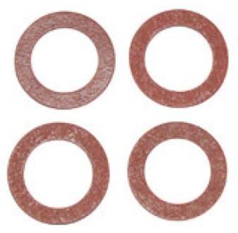 Flexibele slangpakking, gevulkaniseerde vezel, 9 x 14 x 1,5 mm, voor 3/4" (4x) - 98696520