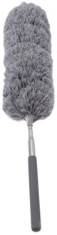 Flexibele Statische Dust Cleaner Duster Thuis Kantoormeubilair Auto Schoonmaken Tool Accessoires Voor Cleaning Een Huis grijs