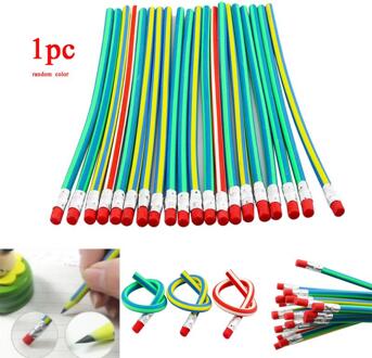 Flexibele Zacht Potlood Met Gum Kleurrijke Magic Flexibele Potlood Bendable Potlood Briefpapier Student Potloden School Office Supply