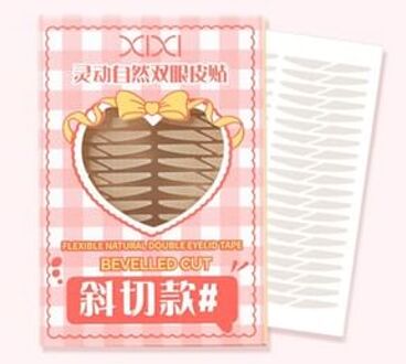 Flexible Natural Double Eyelid Tape - Bevelled Cut #Bevelled Cut - 15 x 3mm