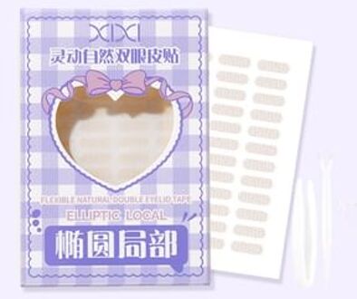 Flexible Natural Double Eyelid Tape - Elliptic Local #Elliptic Local - 11 x 3mm