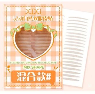 Flexible Natural Double Eyelid Tape - Mix Shape #Mix Shape - 200 pcs