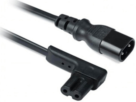 Flexson Play:1 verlengkabel 1 meter zwart