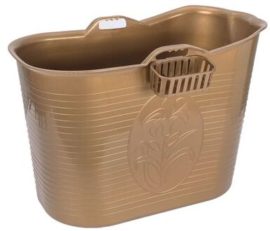 FlinQ Bath Bucket 1.0 - Badkuip - Zitbad - 185l - Goud