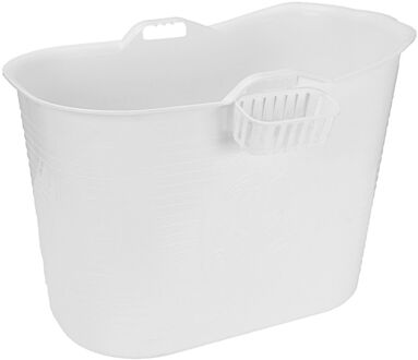 FlinQ Bath Bucket 1.0 - Badkuip - Zitbad - 185L - Wit