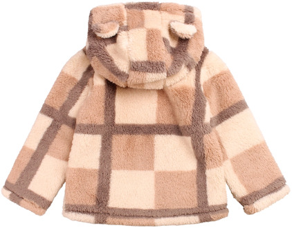 FlinQ jongens jas Taupe - 80