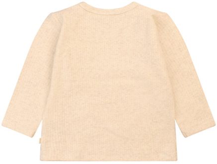 FlinQ jongens longsleeve Ecru melee - 68