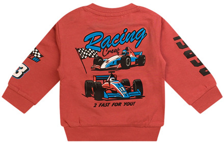 FlinQ jongens longsleeve Licht rood - 80