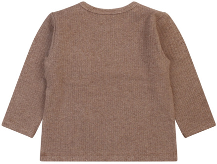 FlinQ jongens longsleeve Mokka - 68