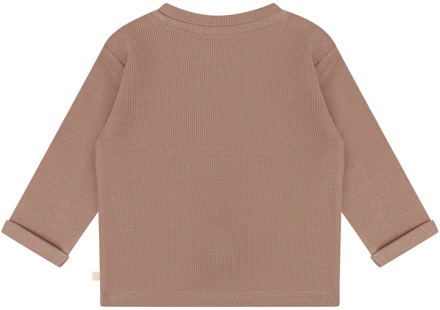 FlinQ jongens longsleeve Taupe - 62