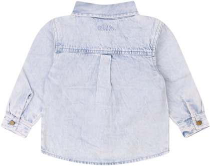 FlinQ jongens overhemd Bleached denim - 86