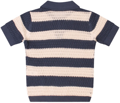 FlinQ jongens polo Grijsblauw - 98