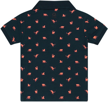 FlinQ jongens polo Marine - 98