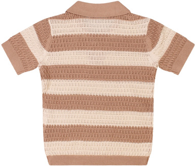 FlinQ jongens polo Taupe - 86