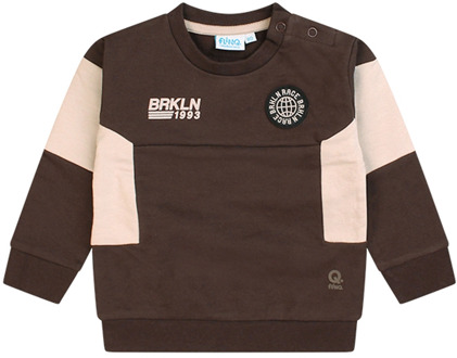 FlinQ jongens sweater Coffee - 98