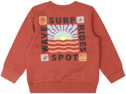 FlinQ jongens sweater Roest - 86
