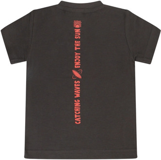 FlinQ jongens t-shirt Antracite - 86