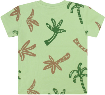 FlinQ jongens t-shirt Licht groen - 92