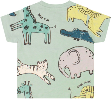 FlinQ jongens t-shirt Mint - 86