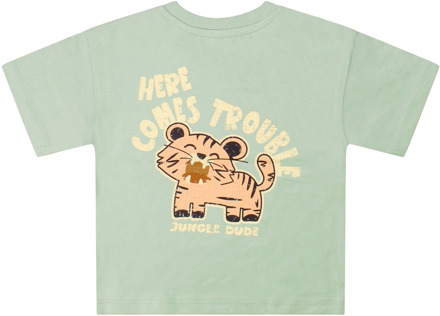 FlinQ jongens t-shirt Mint - 92