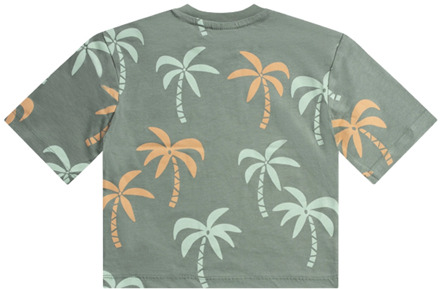 FlinQ jongens t-shirt Olijf - 92