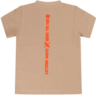 FlinQ jongens t-shirt Zand - 86