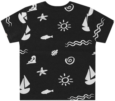 FlinQ jongens t-shirt Zwart - 80