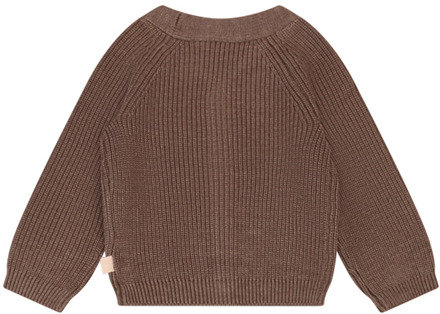 FlinQ jongens vest Mokka - 68