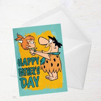 Flintstones Happy Father's Day Greetings Card - Giant Card