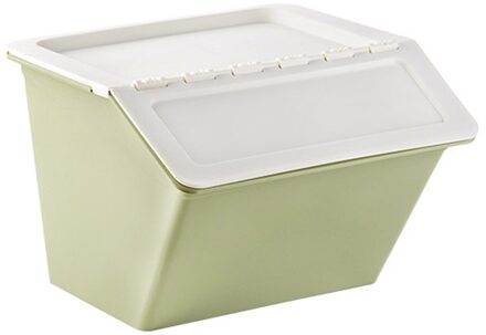 Flip Deksel Lade Opbergdoos Opbergdoos Plastic Flip Deksel Schuine Taiwan Model Kan Stack Front Speelgoed Kast 1