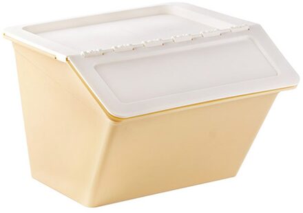 Flip Deksel Lade Opbergdoos Opbergdoos Plastic Flip Deksel Schuine Taiwan Model Kan Stack Front Speelgoed Kast 5