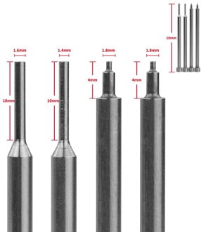Flip-Key Pin Remover Slotenmaker Tool Vervanging Pins Voor Originele Huk Key Fixing Tool Flip Key Vice