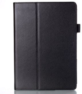 Flip Stand Cover Tablet Case Voor Lenovo Tab A10-70 A7600 A7600F A7600H A7600HV B0474 Pu Leather Case Voor Lenovo A7600 a10-80h zwart