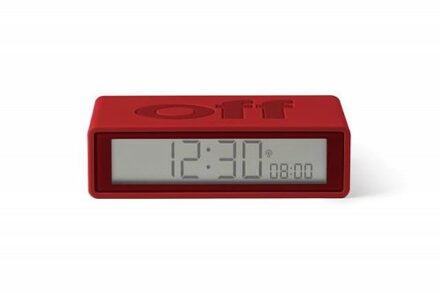 Flip Wekker - Rood