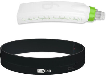 FlipBelt Bidon set - 300 ml zwart