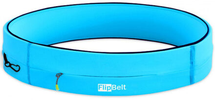 FlipBelt Rits Lichtblauw - Running belt - Hardloopriem - L