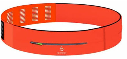 FlipBelt Zipper Adjustable oranje - ONE-SIZE