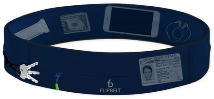 FlipBelt Zipper navy - S