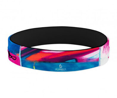 FlipBelt Zipper roze/blauw - XL