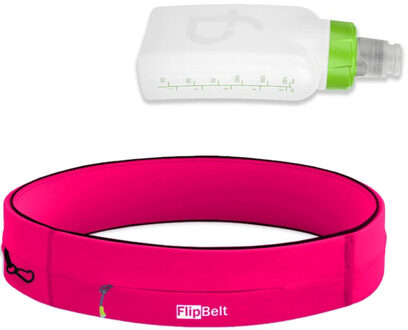FlipBelt Zipper Roze - Running belt - Hardloopriem - L