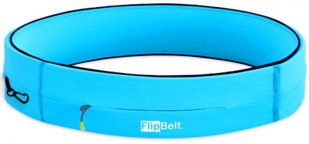 FlipBelt Zipper - Running belt - Hardloop belt - Hardloop riem - Aqua - XL