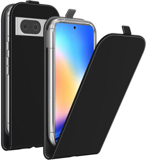 Flipcase Google Pixel 8 Telefoonhoesje Zwart